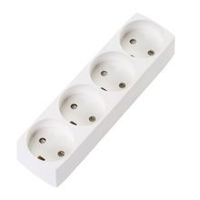 4-Stikdåse hvid - Elworks